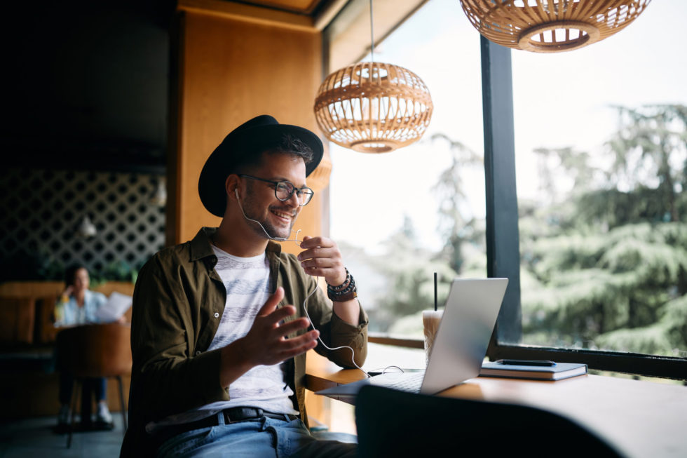 Business Man Preparing Notes Before Hosting Live Event 980x653